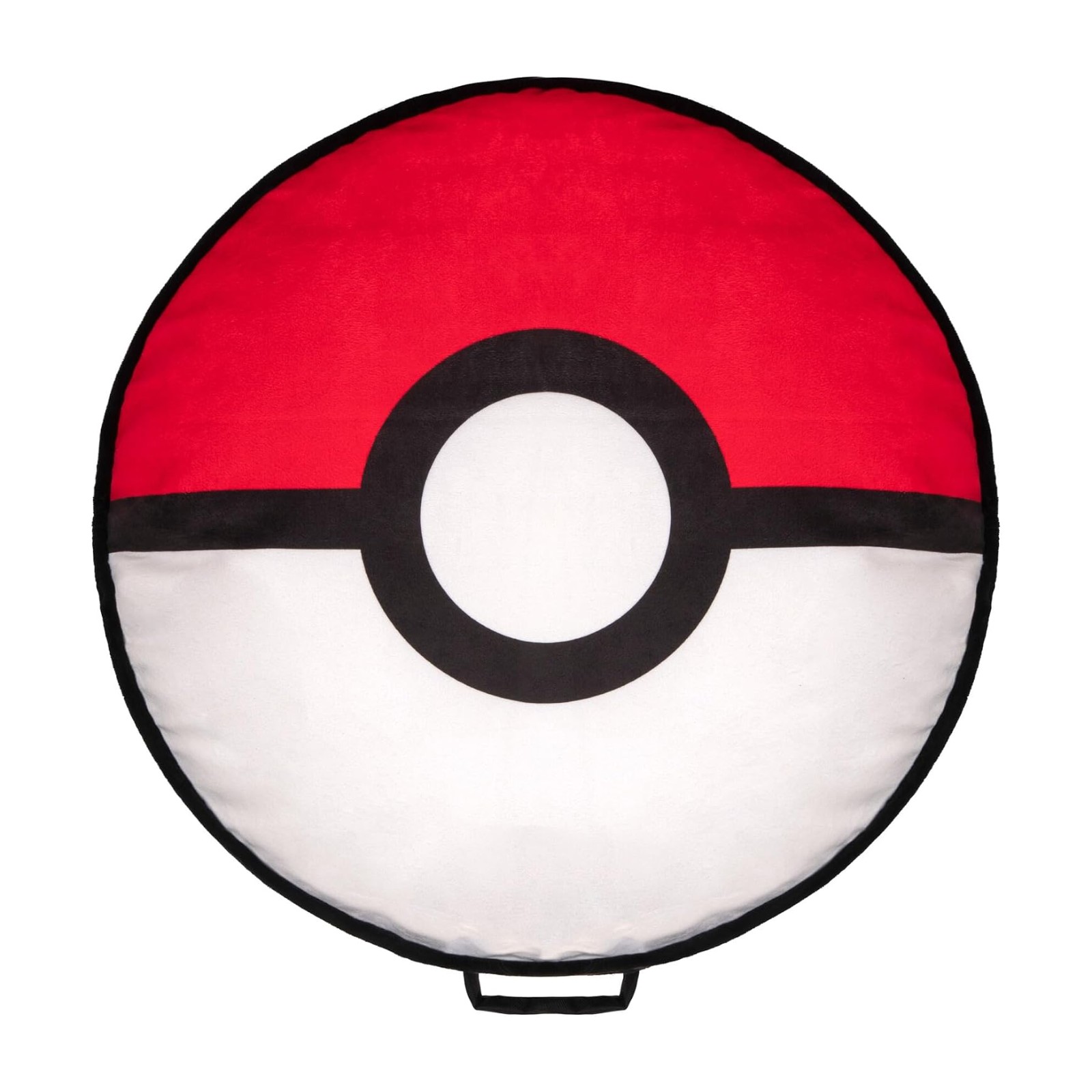 Pokéball-Haustierbett – Kissenbett ca. 76 cm mit waschbarem Bezug