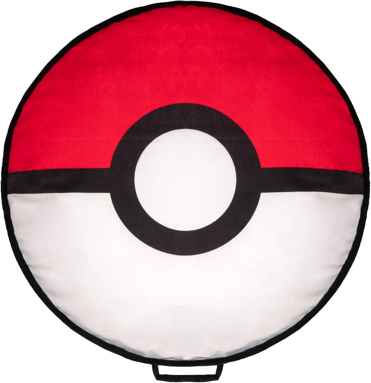 Pokéball-Haustierbett – Kissenbett ca. 76 cm mit waschbarem Bezug