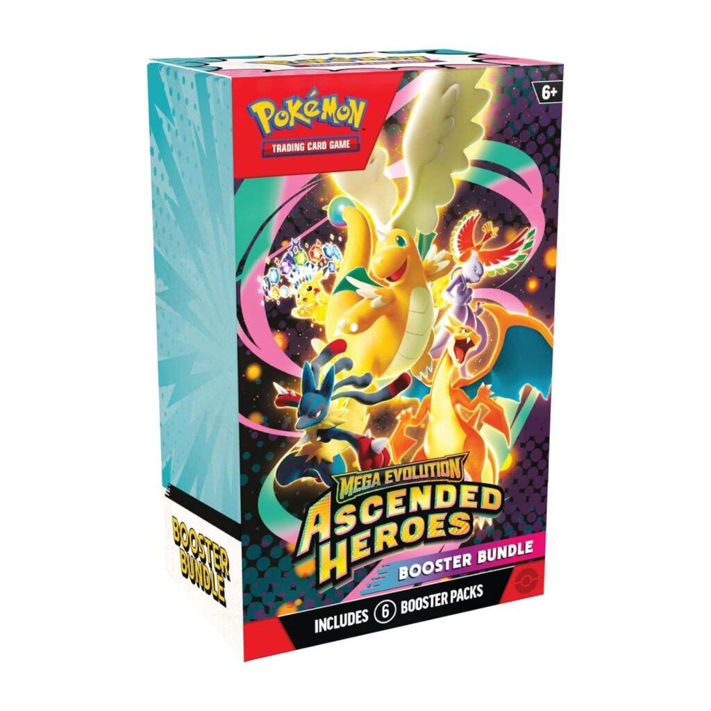 Pokémon TCG: Mega-Entwicklung – Ascended Heroes Booster Bundle (Englisch)
