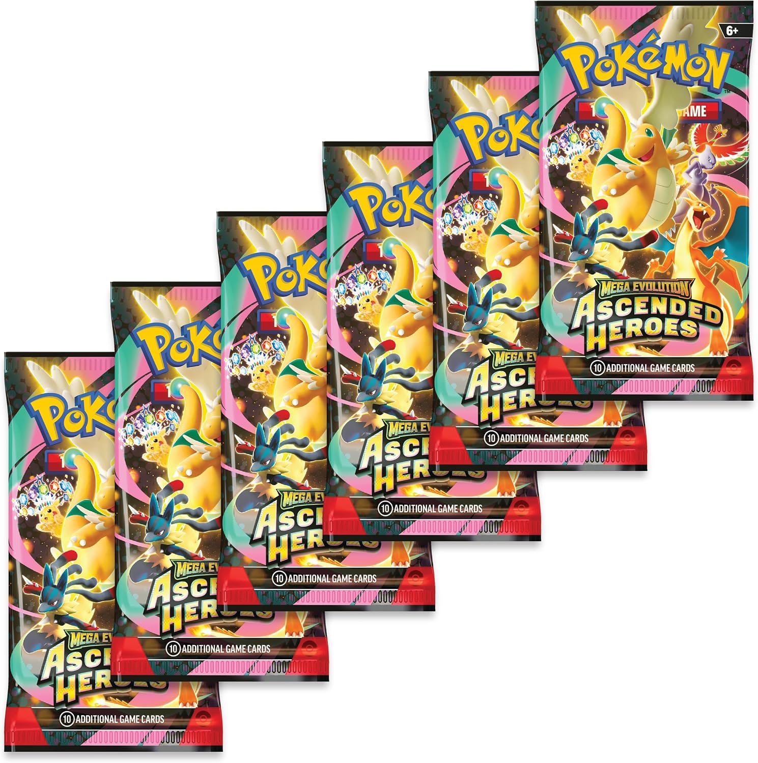 Pokémon TCG: Mega-Entwicklung – Ascended Heroes Booster Bundle (Englisch)