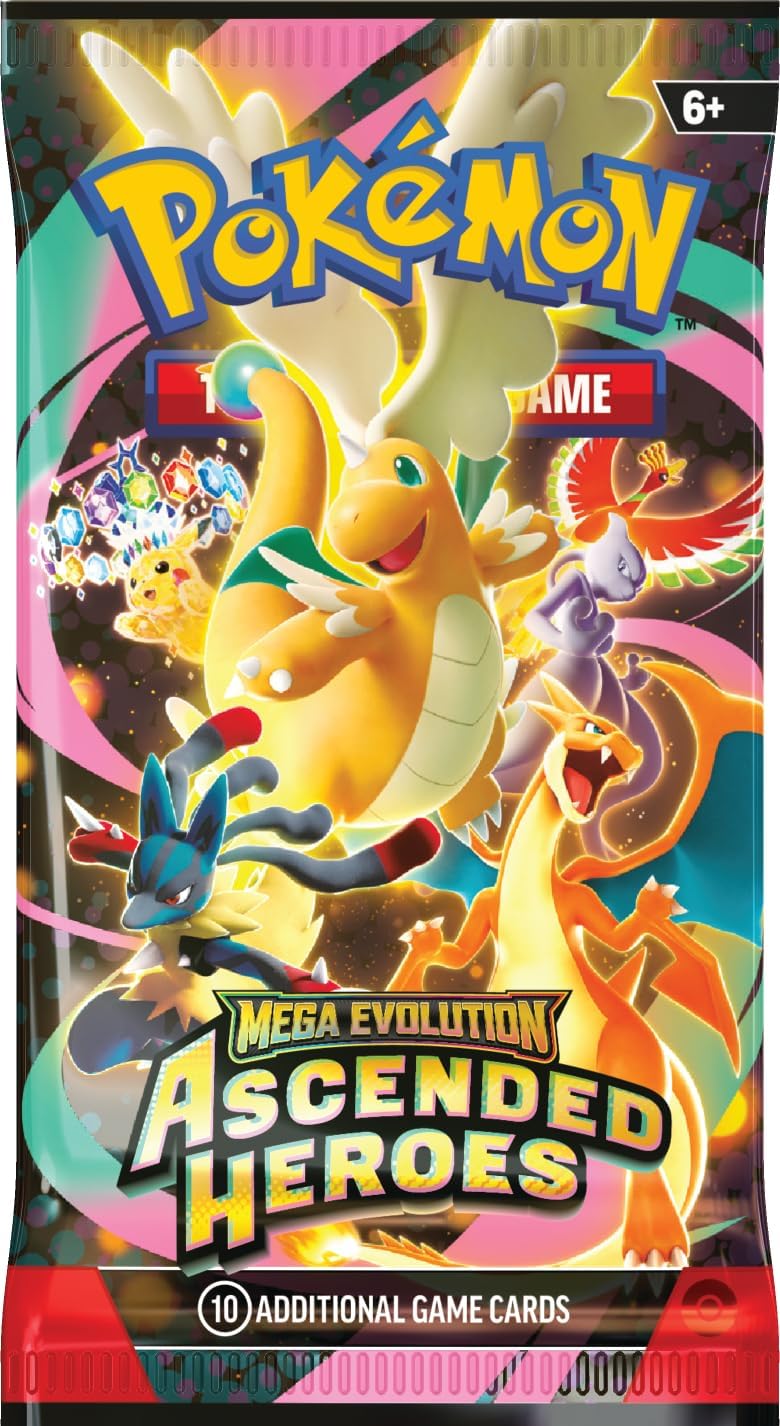 Pokémon TCG: Mega-Entwicklung – Ascended Heroes Booster Bundle (Englisch)