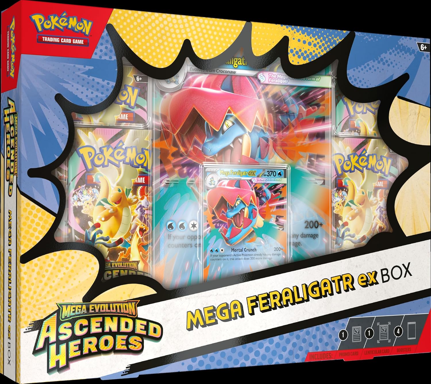 Pokémon TCG: Mega-Entwicklung – Ascended Heroes ex Box (Englisch)