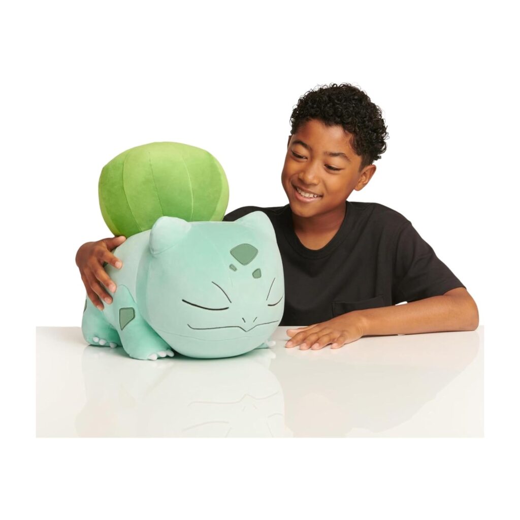 Pokémon Bisasam Schlummer-Plüsch – ca. 45 cm
