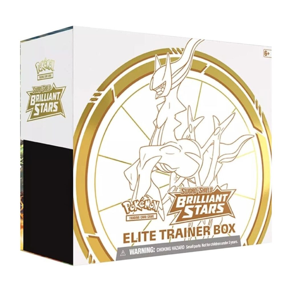 Pokémon Elite Trainer Box Sword & Shield – Brilliant Stars (Englisch)