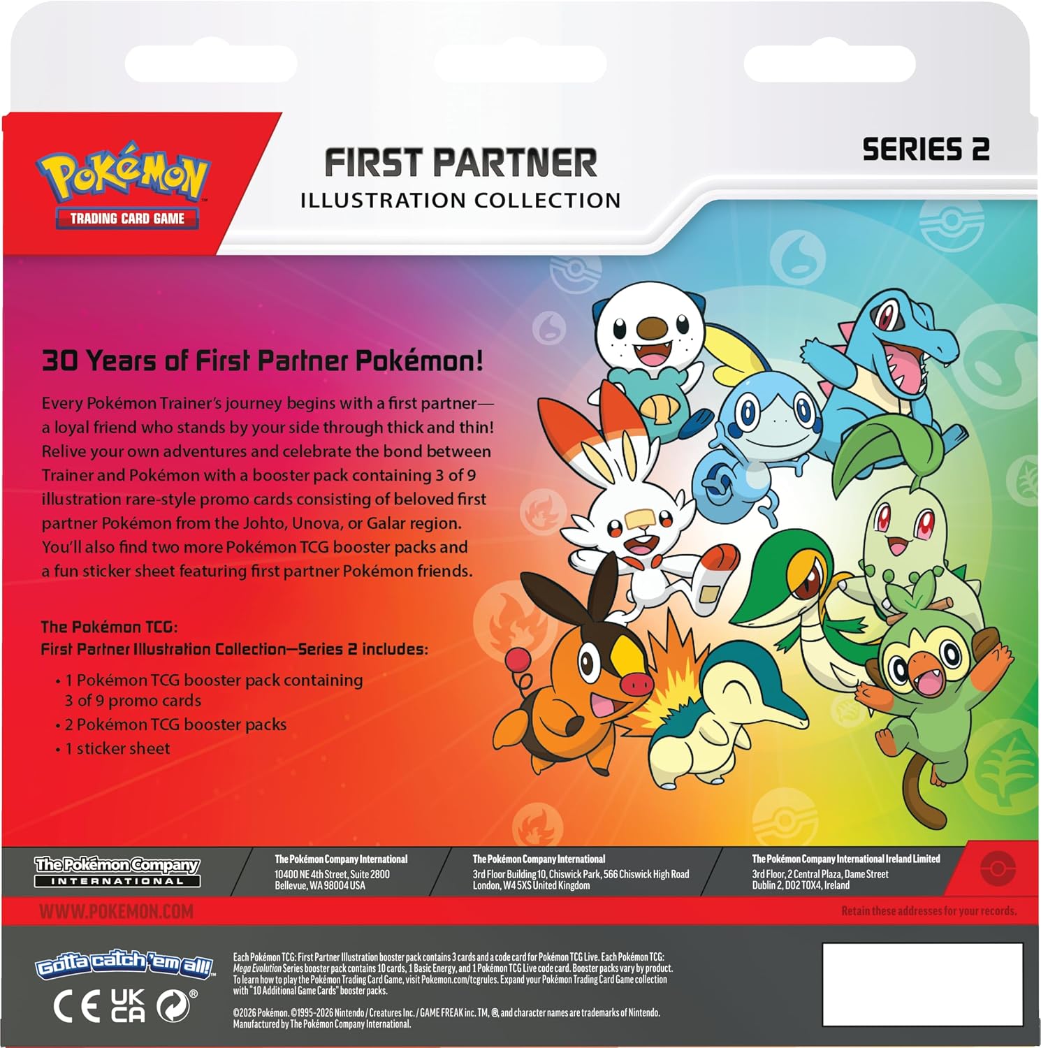 Pokémon TCG: First Partner Illustration Collection – Series 2 (English)