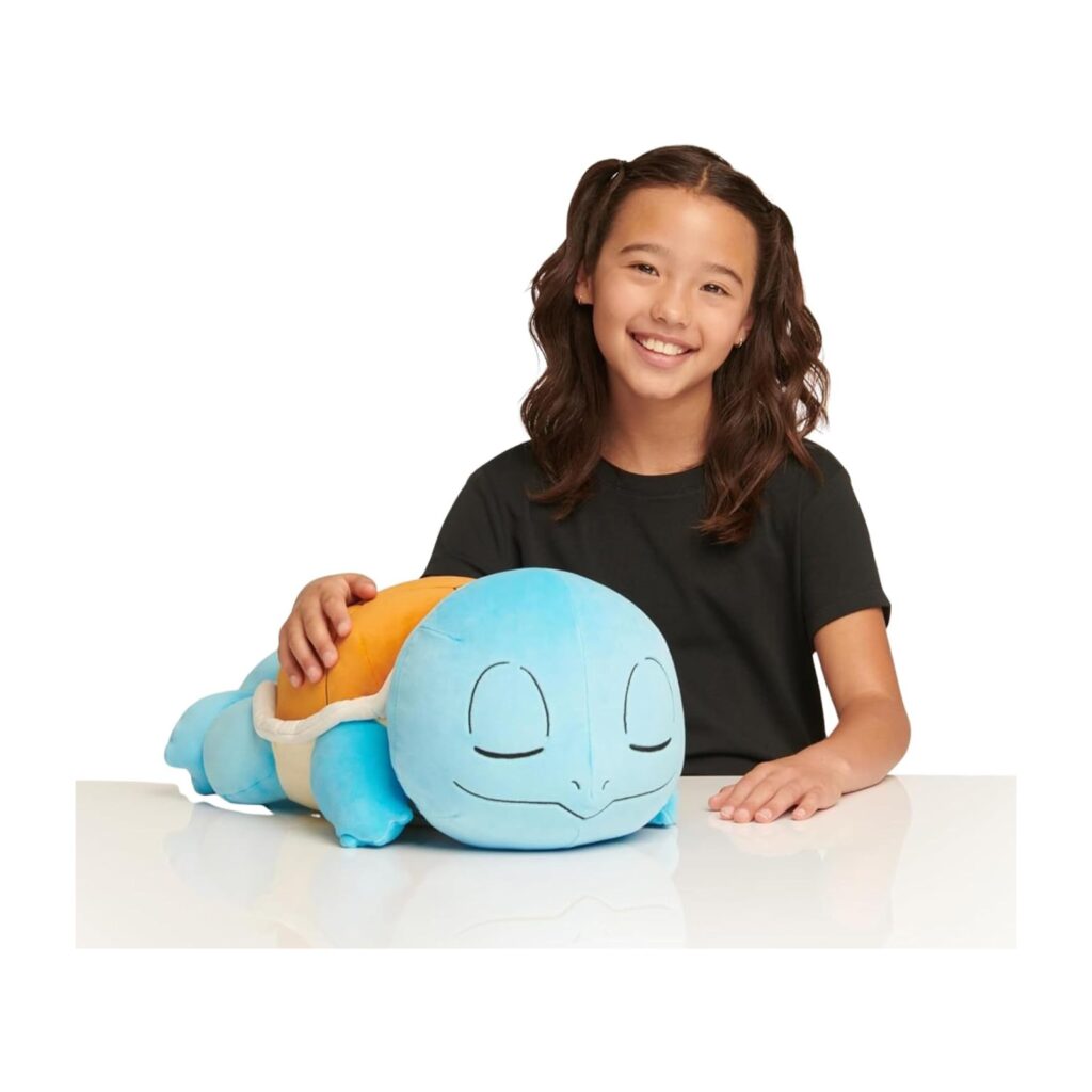 Pokémon Schiggy Schlummer-Plüsch – ca. 45 cm