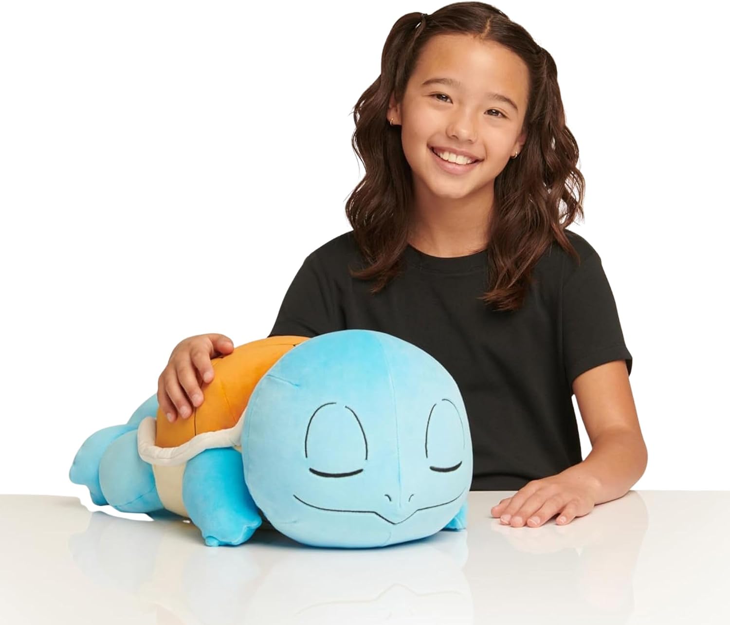 Pokémon Schiggy Schlummer-Plüsch – ca. 45 cm
