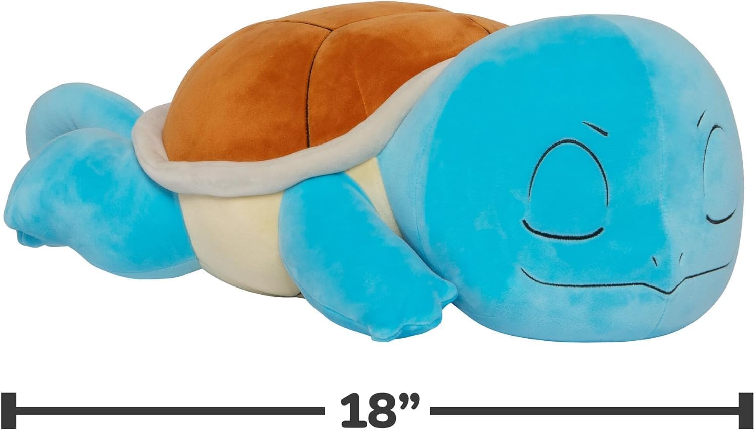 Pokémon Schiggy Schlummer-Plüsch – ca. 45 cm