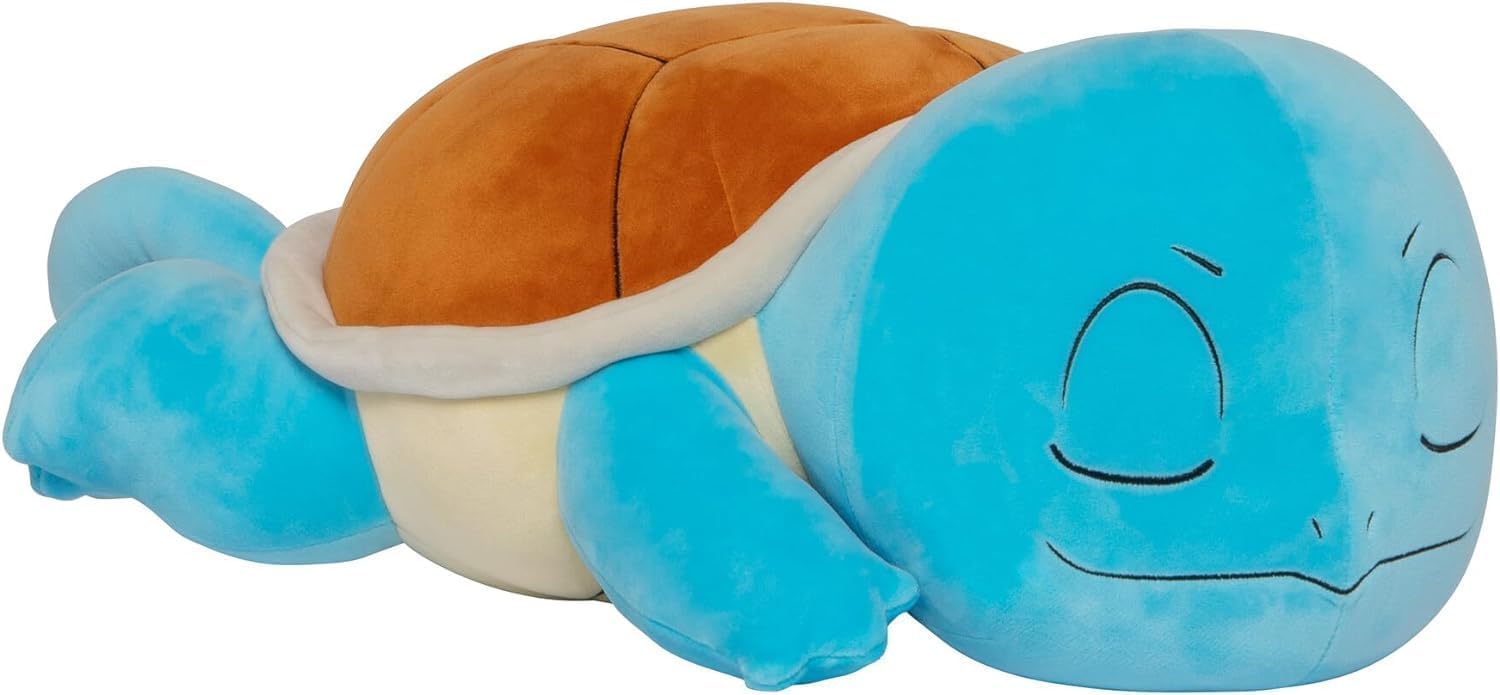 Pokémon Schiggy Schlummer-Plüsch – ca. 45 cm