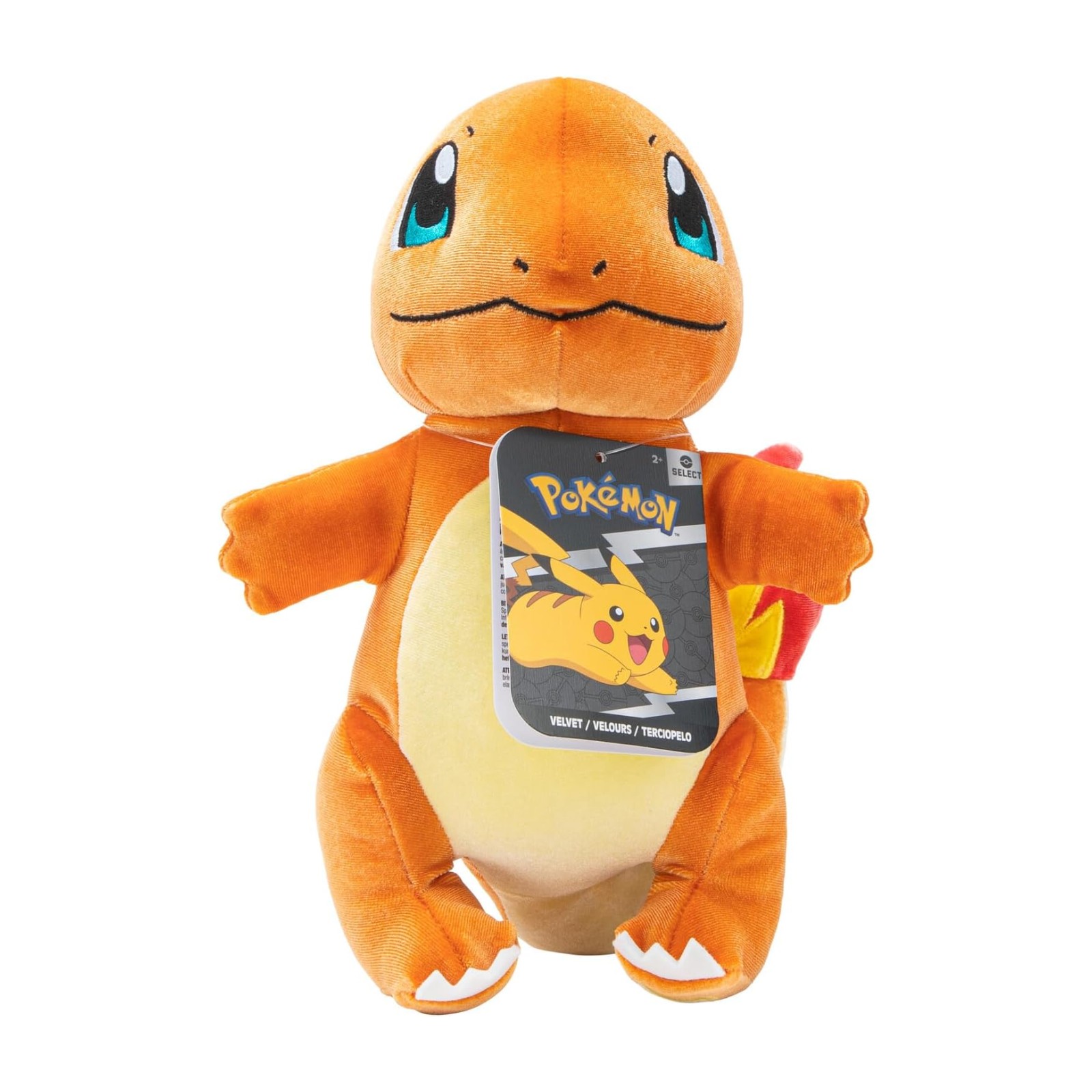 Pokémon Select Samt-Plüsch Glumanda – ca. 20 cm