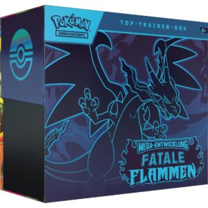 Pok&eacute;mon Top-Trainer-Box Mega-Entwicklung &ndash; Fatale Flammen (Deutsch)