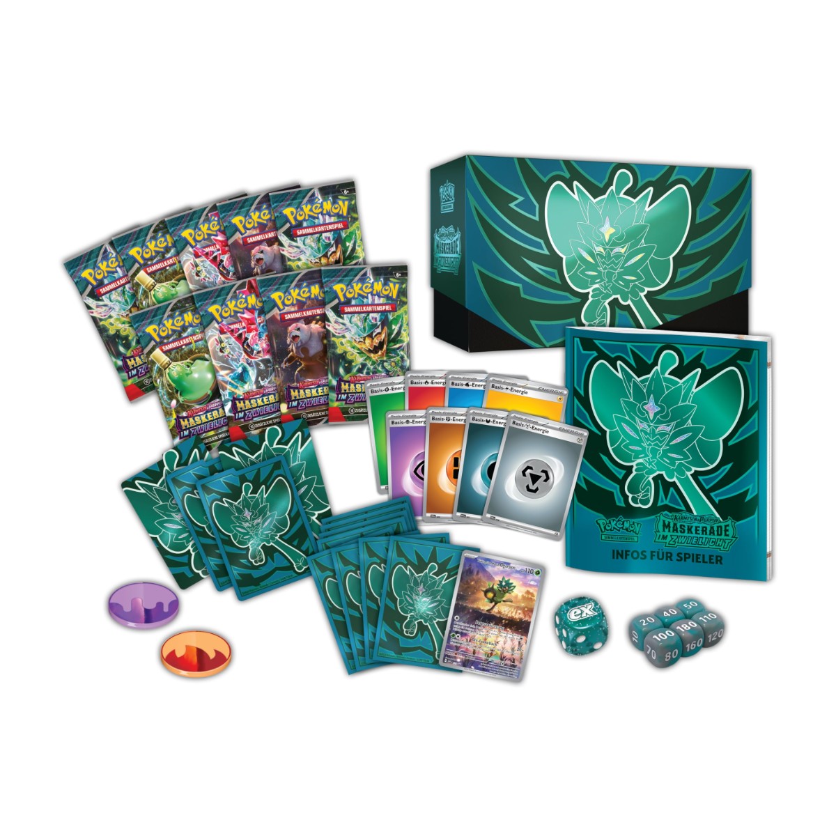 Pokémon Top-Trainer-Box Maskerade im Zwielicht (Deutsch)