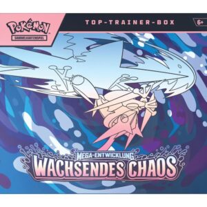 Pok&eacute;mon Top-Trainer-Box Mega-Entwicklung &ndash; Wachsendes Chaos (Deutsch)