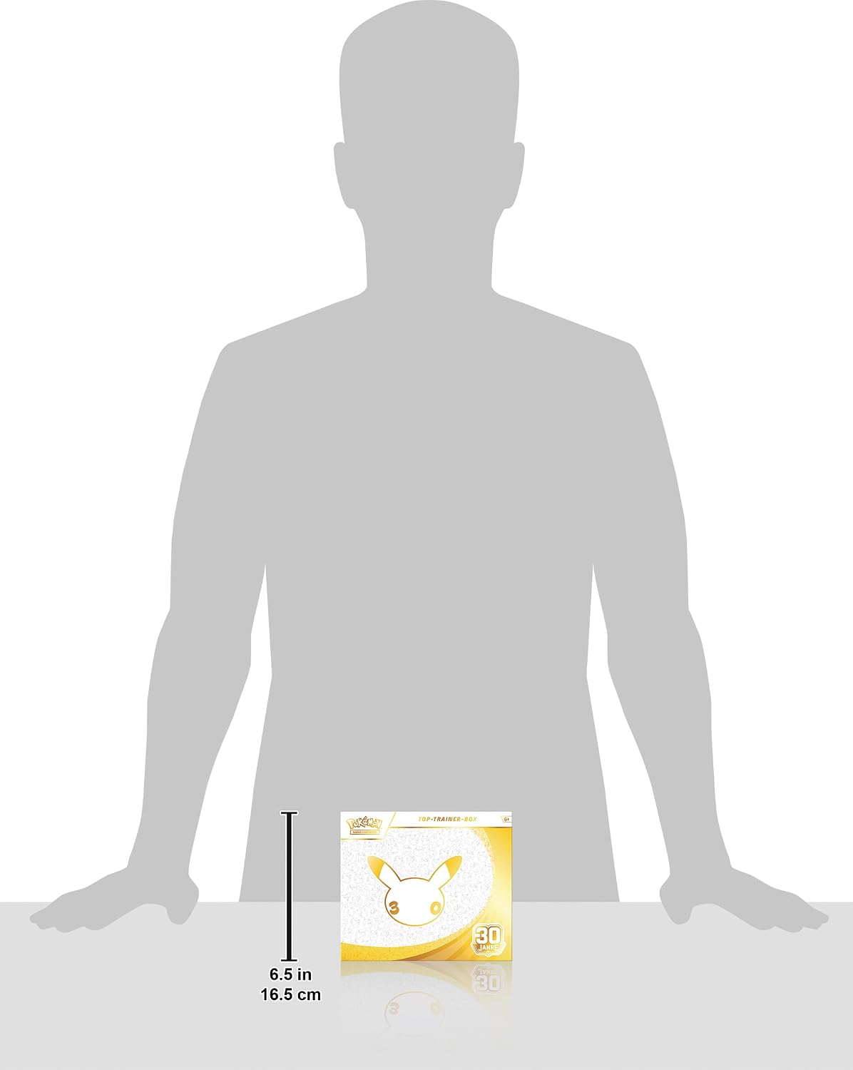 Size comparison of the Elite Trainer Box