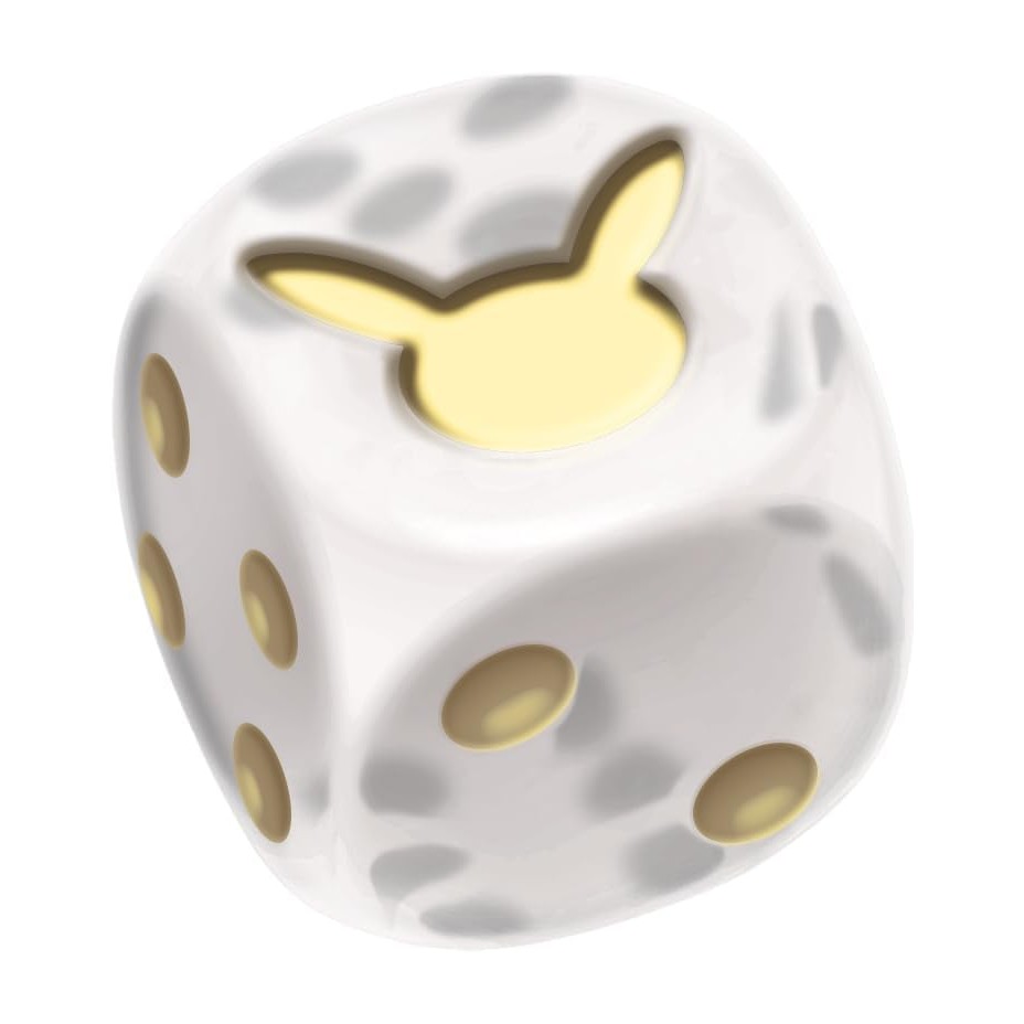 Pikachu coin-flip die